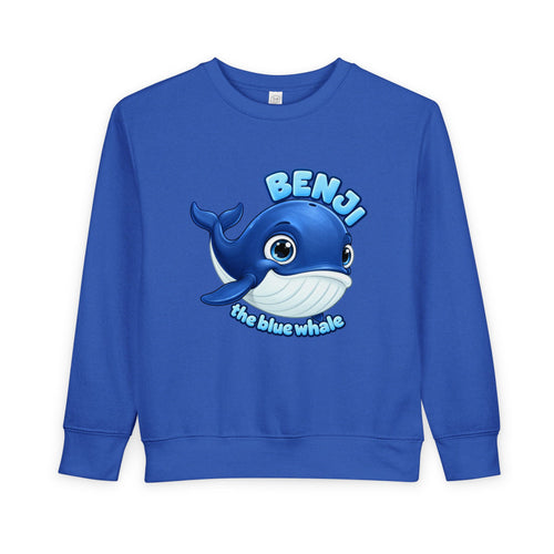 Benji the Blue Whale Sweatshirt
