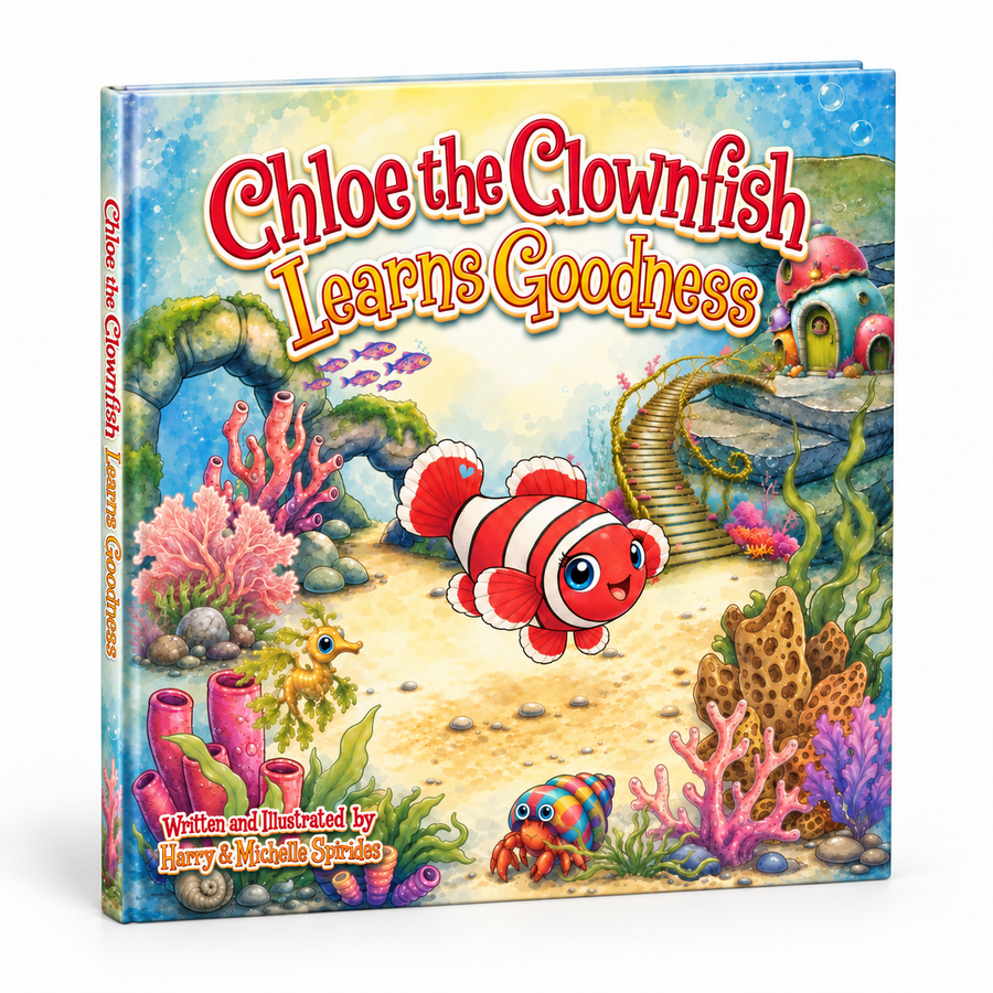 Chloe the Clownfish Learns Goodness - Hardcover Children's Book